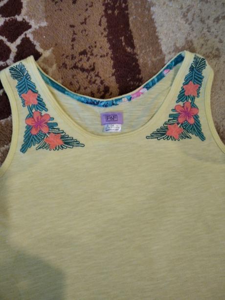 Tričko s výšivkou, f&f,146