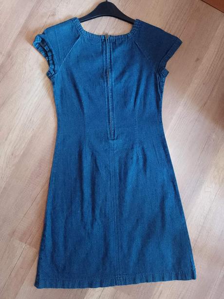 Dievčenské riflové šaty zn. h&m, h&m,152