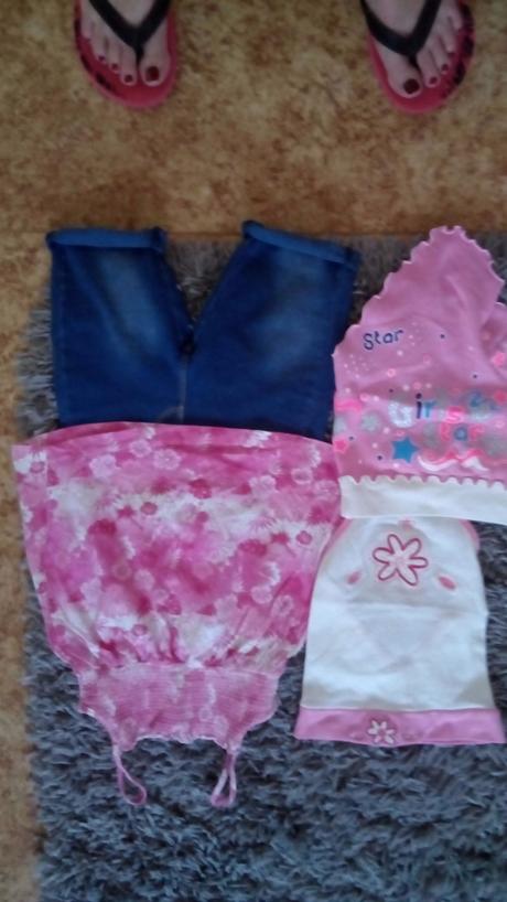 Leginky,tricko+satky, 104