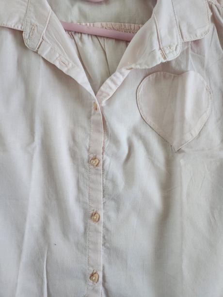 Srdiečkova blúzka, h&m,134