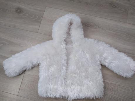 Huňatý svetrík pre dievčatko, 80