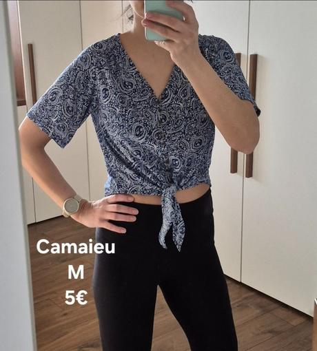 Crop top, camaieu,m