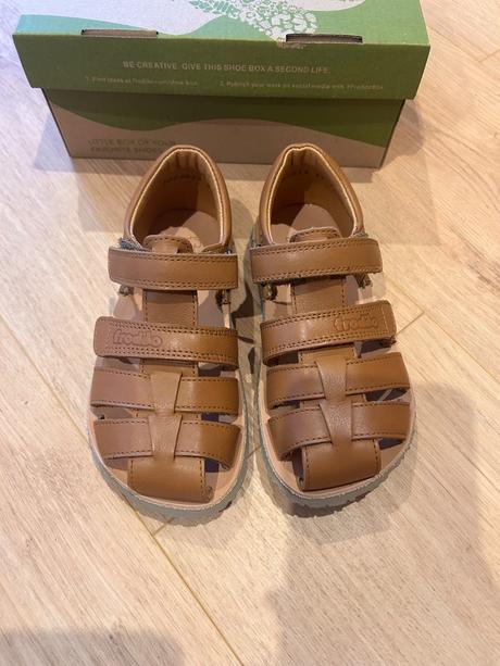 Froddo kožené sandále flexy ivi - cognac, froddo,32