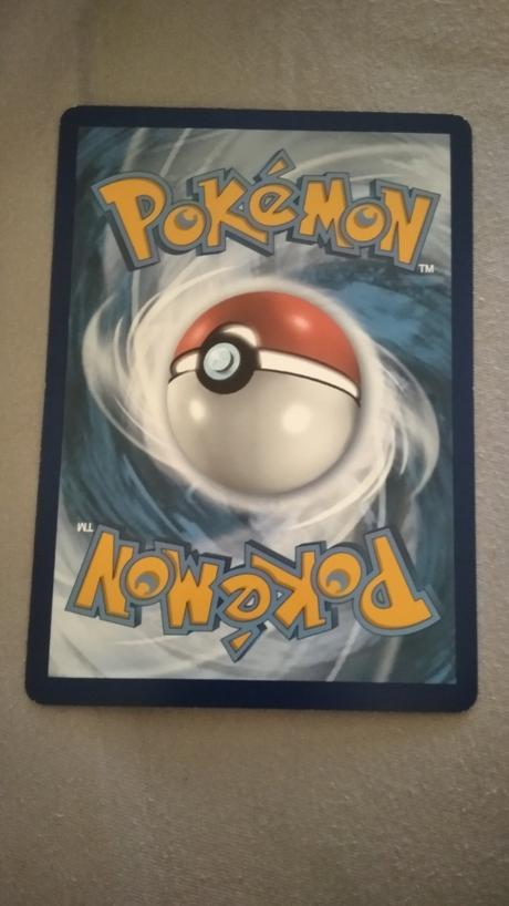 Veľká pokémon karta,