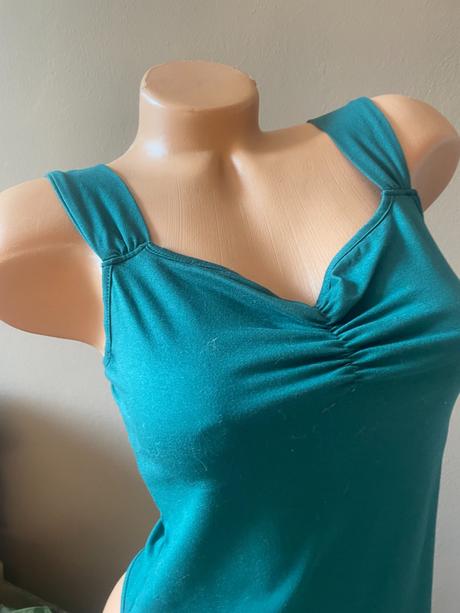 Zelený body top, m, m