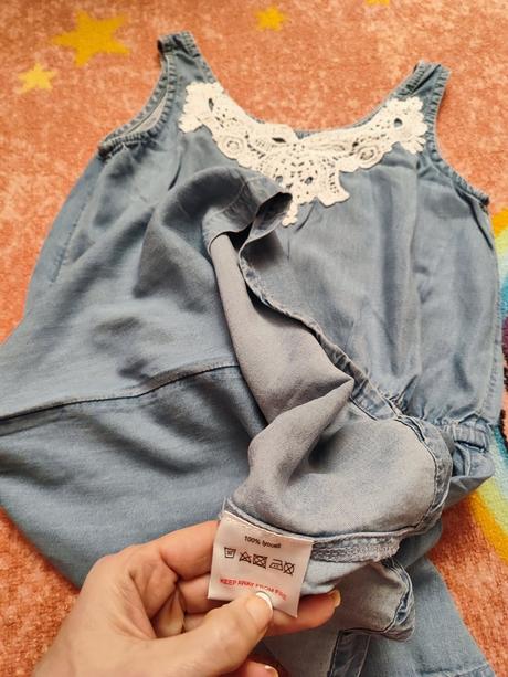 Riflové šaty 128, 128