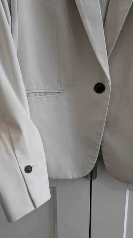 Krémové sako h&m, h&m,xl