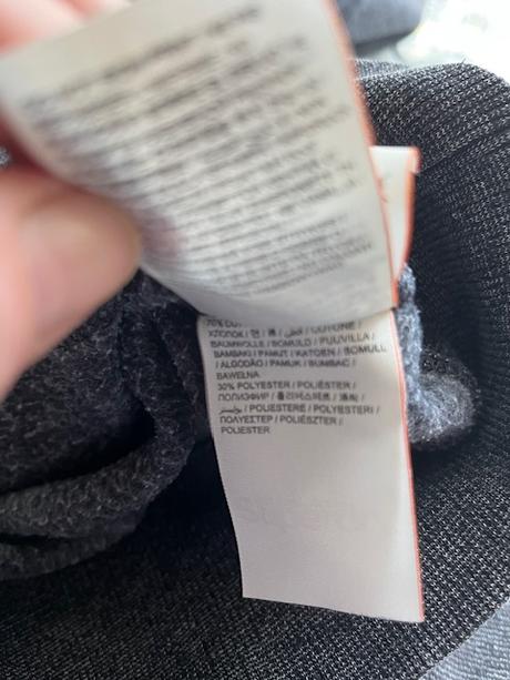 Mikina stredne šedej farby, superdry,m