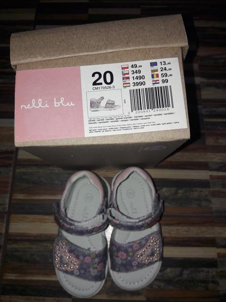 Sandálky č.20, nelli blu,20