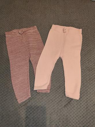 2x legíny z upletu, lupilu,74