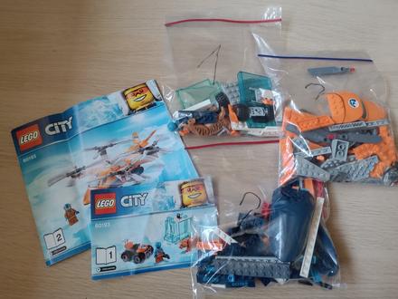 Lego city 60193 polárne lietadlo plus 60191,