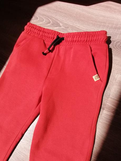 Tepláky tehlovej farby, f&f,122