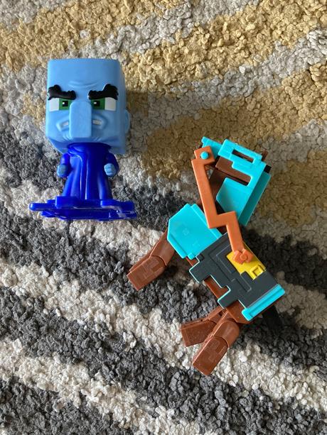 Minecraft koník a panáčik,