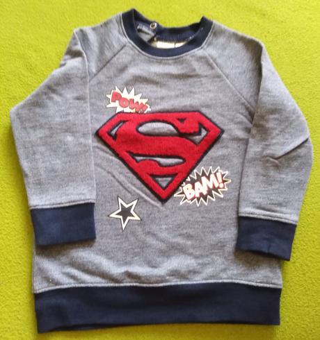 Mikina superman, h&m,86