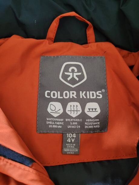 Vetrovka a oteplovačky color kids, 104