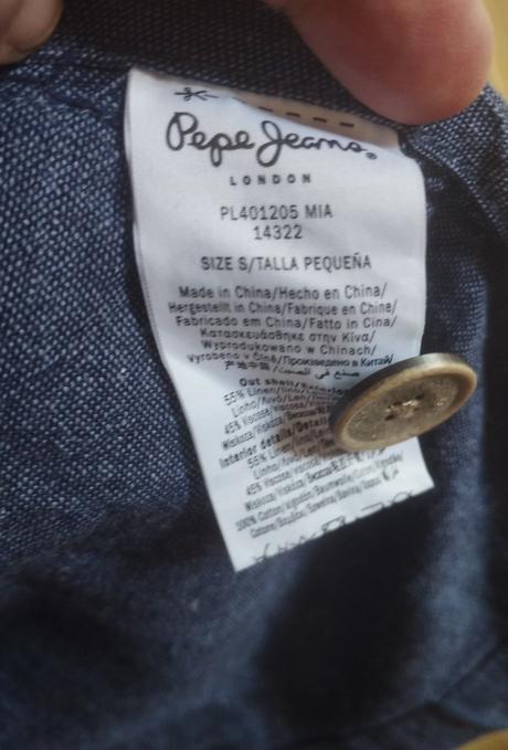 Prechodny kabat, pepe jeans,s