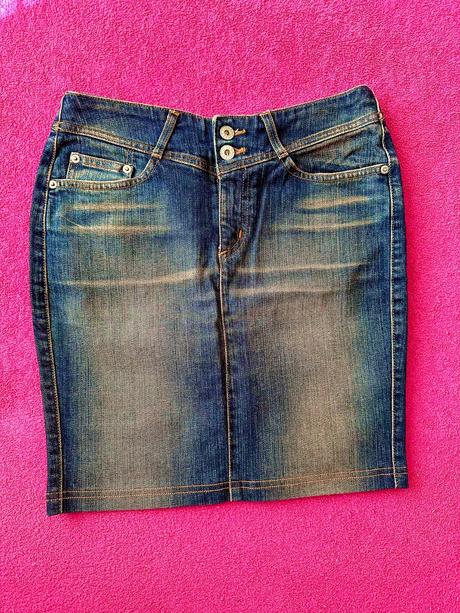 Vintage denim sukňa guess, guess,s