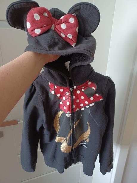Mikina minnie, h&m,116