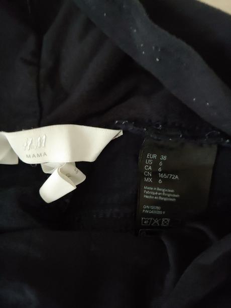 Tehotenské rifle, h&m,36