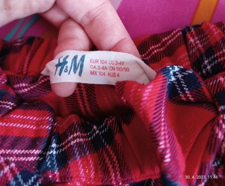 3 suknicky zara, hm, pepco, 104–116