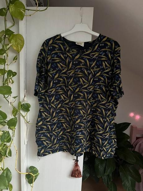 Tmavomodré tričko s krátkym rukávom, xxxl