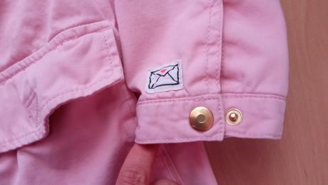 Štýlová kabátiková bundička, h&m,140