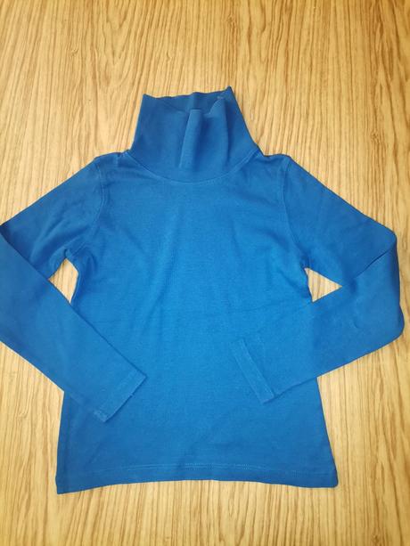 Rolák modrý veľ. 122/128 lupilu, lupilu,122