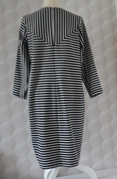 Sandwich, čierno-biele šaty veľ. l/xl, l