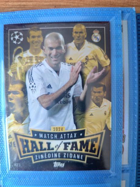 Ucc topps match attax 2024/25 -hall of fame, 