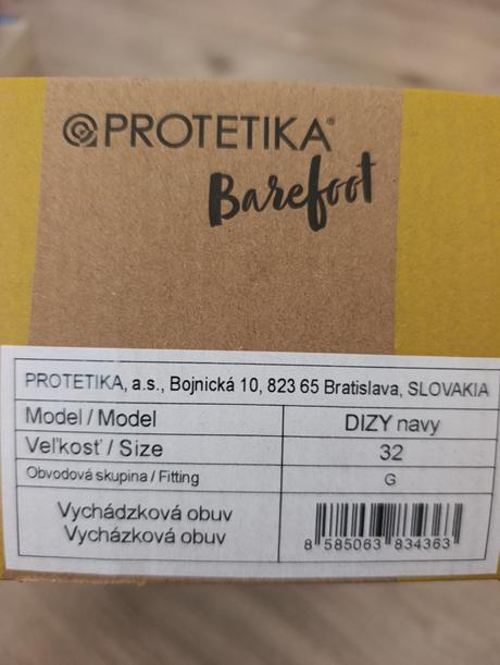 Kožené sandále protetika barefoot 32, protetika,32
