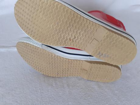 Dámske nízke červené gumáky derbe č.41, 41