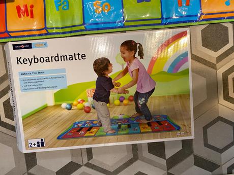 Hraci koberec klavir - zvieratka, 