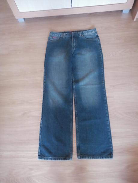 Dve nenosené rifle zn.denim veľ. w 34, denim,34