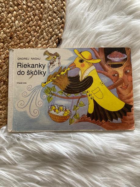 Riekanky do škôlky ondrej nagaj prvé vyd. (1988), 