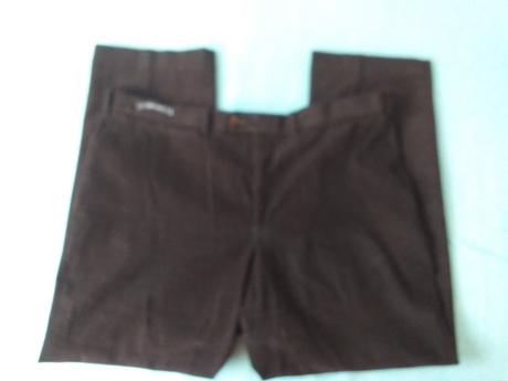 Nohavice pánske čokoládovo hnedé, marks & spencer,xl