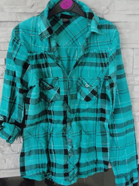 Roll up košeľa, h&m,164