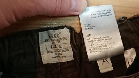 Dievcenske 3/4 sortky, h&m,92