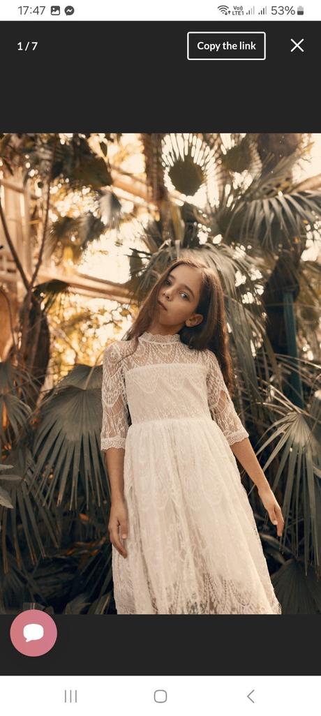 2 x slávnostné šaty bohemia, 122