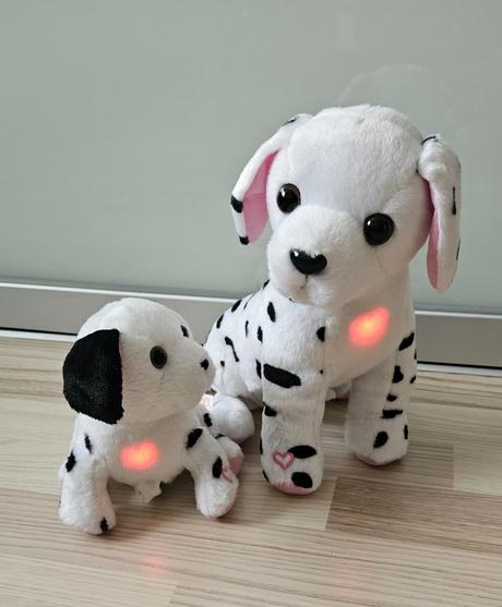 Animagic ruby a lottie plyšáky, štekajú,