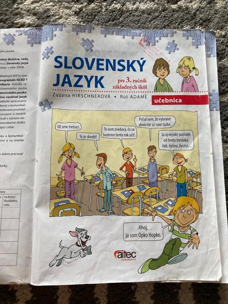 Slovenský jazyk pre 3. ročník zš učebnica, 