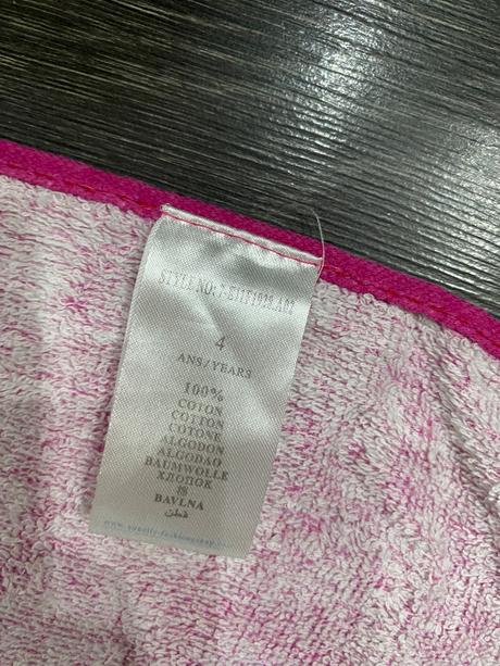 Dievčenská osuška-pončo,