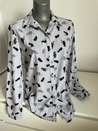 Blúzka s mačičkami, 38