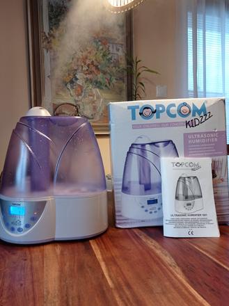Čistička a zvlhčovač vzduchu topcom, topcom