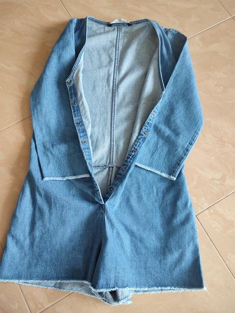 Dámsky riflovy overal, zara,xs