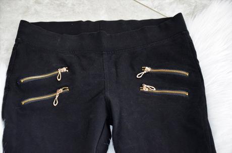Džegínsy zlaté zipsy-m, m