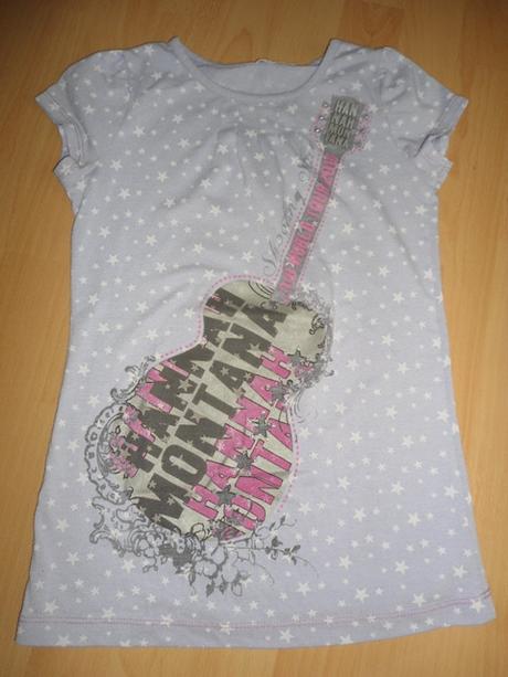 Fialove tricko hannah montana, george,128