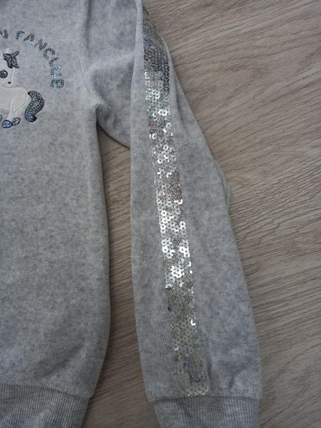 Šedá mikina, h&m,122