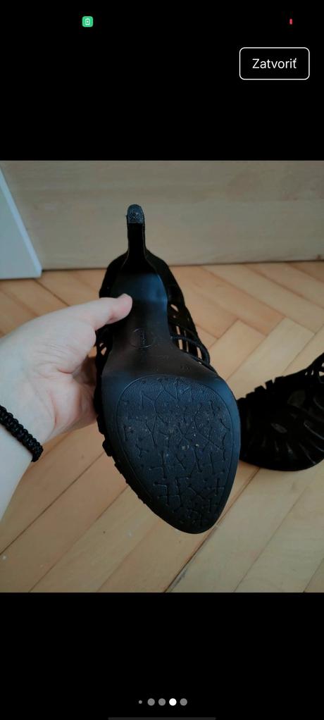 Topánky na vysokom podpätku, graceland,37