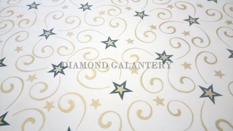 Bavlnená látka - hviezdičky,