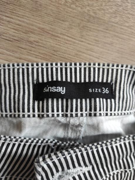 Pásikavé nohavice 36, sinsay,36